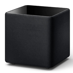 Cube Powered Subwoofer, 300W Class D Active Bass Speaker With Multi-Position Dsp Presets & Wireless Adapter Compatibility