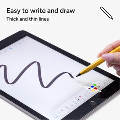Imitate Pencil Usb-C Rechargeable Active Stylus, Tilt Sensitive Touchscreen Pen With Palm Blocking & Auto Sleep Function
