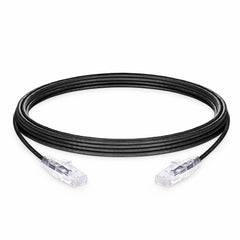 33ft Slim High-Flex Cat6a UTP Ethernet Patch Cable, Snagless Plug High Speed Network Cord for Office & Home Networking