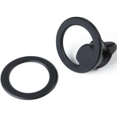 Magnetic Air Vent Car Phone Mount Kit, Swivel Circular Ring Vehicle Device Holder With Universal Metal Adapter Ring