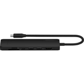 7-In-1 Slim Usb-C Multiport Expansion Dock, Portable Travel Docking Hub With Ethernet, 4K Hdmi, Power Delivery, Dual Usb-A And Dual Memory Card Slots