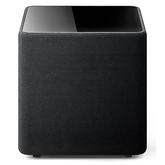 Cube Powered Subwoofer, 300W Class D Active Bass Speaker With Multi-Position Dsp Presets & Wireless Adapter Compatibility
