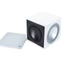 Compact Cube Active Subwoofer With Built-In Dsp, High Power Amplifier & Dual Passive Radiators For Home Audio Systems