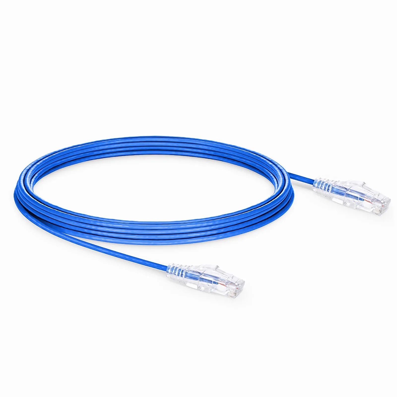 33ft Slim High-Flex Cat6a UTP Ethernet Patch Cable, Snagless Plug High Speed Network Cord for Office & Home Networking
