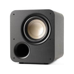 8 Inch Front-Firing Powered Home Theater Subwoofer, Class D Amplifier Low Frequency Speaker With Adjustable Crossover & Phase Tuning