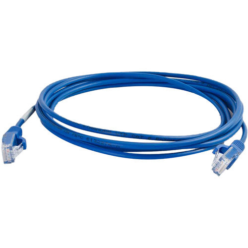 10 Foot Slim Diameter Cat6 UTP LAN Patch Cord, Snagless RJ45 to RJ45 High Speed Network Wire