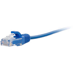 10 Foot Slim Diameter Cat6 UTP LAN Patch Cord, Snagless RJ45 to RJ45 High Speed Network Wire