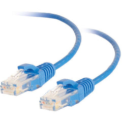 10 Foot Slim Diameter Cat6 UTP LAN Patch Cord, Snagless RJ45 to RJ45 High Speed Network Wire