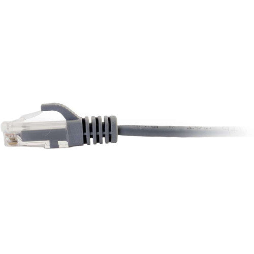 10 Foot Slim Diameter Cat6 UTP LAN Patch Cord, Snagless RJ45 to RJ45 High Speed Network Wire
