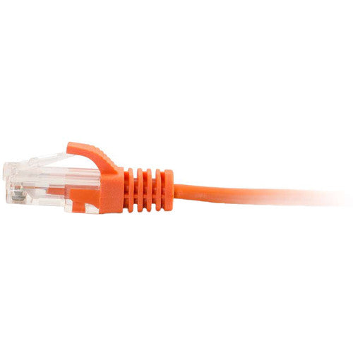10 Foot Slim Diameter Cat6 UTP LAN Patch Cord, Snagless RJ45 to RJ45 High Speed Network Wire