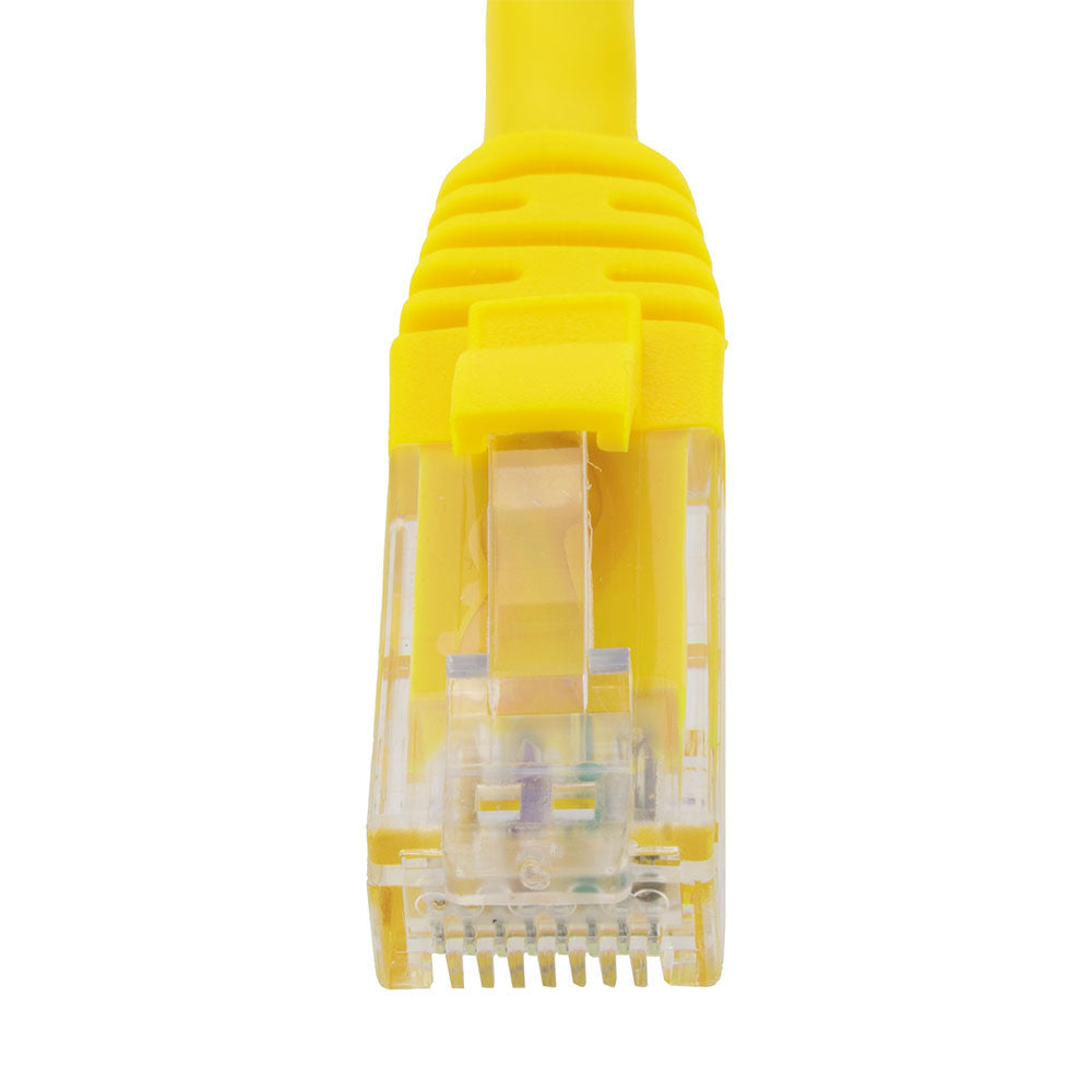3 Foot Bulk CAT6 UTP LAN Patch Cords Plug High-Speed Yellow Network Cable